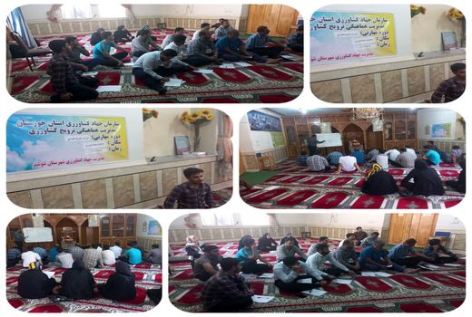 برگزاری دوره مهارتی پرورش قارچ خوراکی در شهرستان شوشتر 