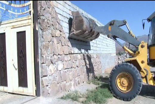 قلع و قمع 17 فقره تغییر کاربری غیرمجاز در شهرستان هریس