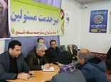 برگزاری میز خدمت مدیریت جهاد کشاورزی شهرستان تبریز در نماز جمعه باسمنج