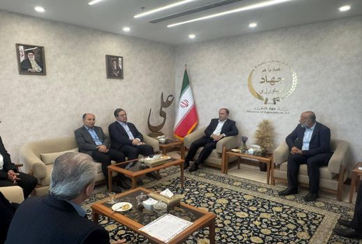 دیدار استاندار آذربایجان‌غربی با وزیر جهاد کشاورزی