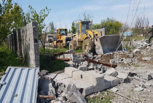 آزادسازی بیش از ۲۰ هزار متر مربع از اراضی کشاورزی ورامین