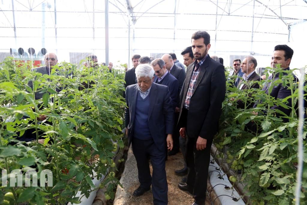 بازدید و بهره برداری از پروژه های بخش کشاورزی استان تهران با حضور سرپرست وزارت جهاد کشاورزی