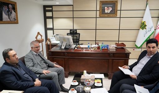 دیدار نماینده مجلس شورای اسلامی با قائم مقام صندوق بیمه کشاورزی