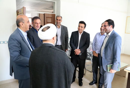 بازدید رییس سازمان جهاد کشاورزی استان قزوین از اداره کل و نظام دامپزشکی