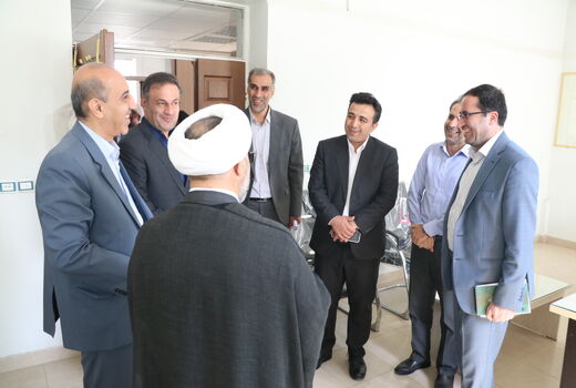 بازدید رییس سازمان جهاد کشاورزی استان قزوین از اداره کل و نظام دامپزشکی