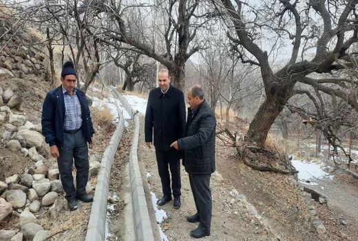 پیشرفت طرح‌های عمرانی کشاورزی در اسکو