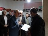 دیدار رئیس سازمان جهاد کشاورزی آذربایجان شرقی با خانواده شهید رضا جباری لقمان