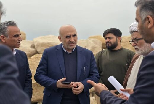 بررسی عملیات اجرایی اسکله «شیرینو»