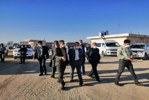 بازدید رییس سازمان جهاد کشاورزی خراسان شمالی و هیئات همراه از پروژه 10 هزار راسی گاو شیری درشهرستان شیروان 