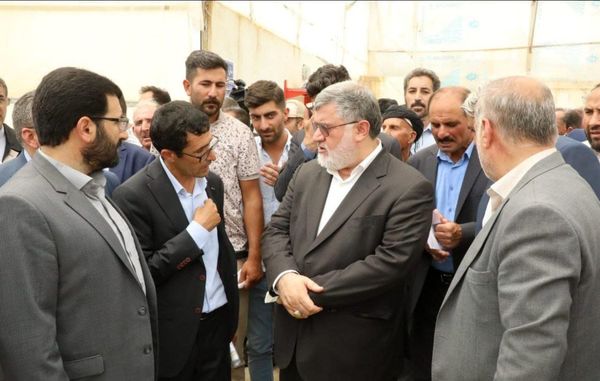 بازدید استاندار آذربایجان غربی از مجتمع گلخانهای روستای گنگچین ارومیه