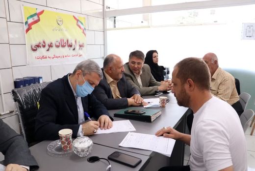 میز ارتباطات مردمی رئیس سازمان جهاد کشاورزی استان قزوین برگزار شد