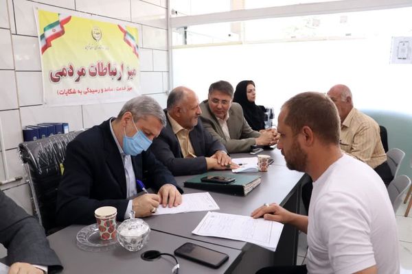 میز ارتباطات مردمی رئیس سازمان جهاد کشاورزی استان قزوین برگزار شد