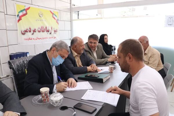 میز ارتباطات مردمی رئیس سازمان جهاد کشاورزی استان قزوین برگزار شد