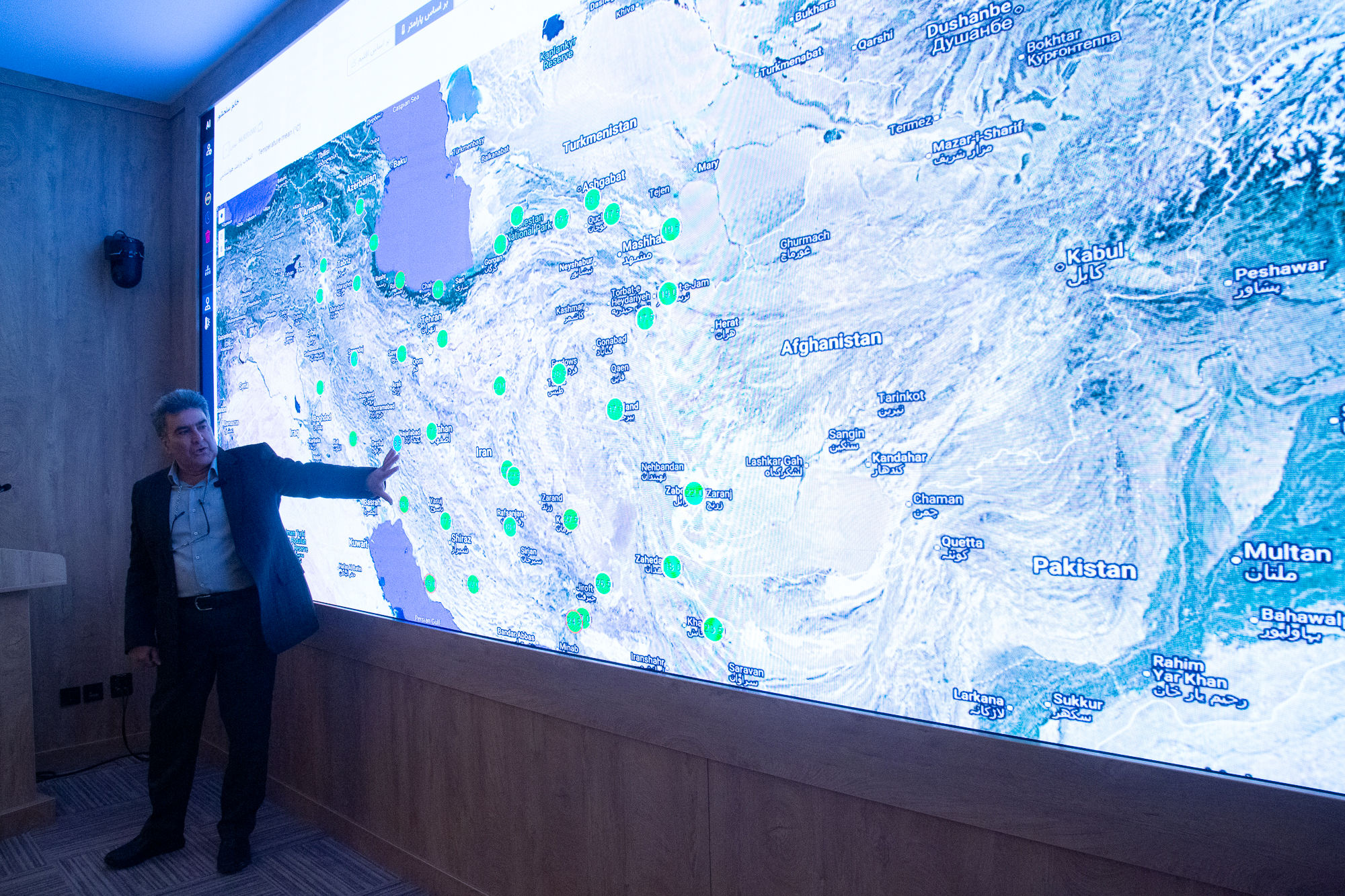  نشست خبری رئیس سازمان تات 