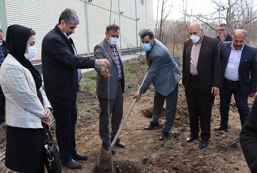 برگزاری آیین طرح ملی پویش سبز در دهستان بالانج ارومیه