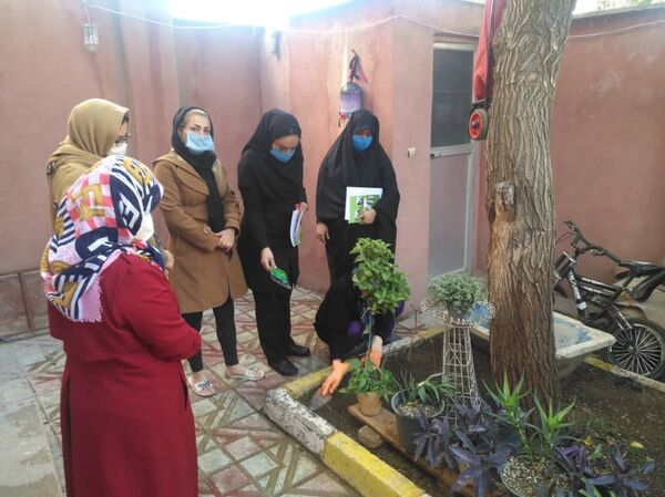 بانوان روستایی پردیس در کارگاه "ایجاد باغچه سالم و کشت سبزی" شرکت کردند