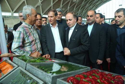 بازدید وزیر جهاد کشاورزی از نمایشگاه آیفارم  


