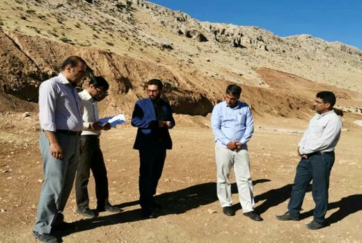 بازدید میدانی کارگروه رفع موانع تولید شهرستان کوهرنگ