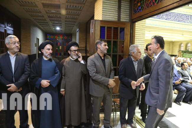 مجلس ترحیم ابوی رئیس مرکز روابط عمومی و اطلاع رسانی وزارت جهادکشاورزی