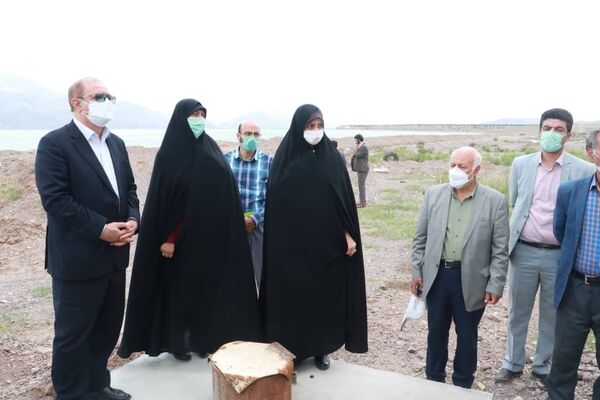 طرح تامین و انتقال آب در روستای سیاهپوش قزوین بازدید شد