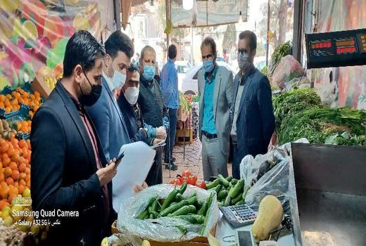 تشدید نظارت بر قیمت کالاها و محصولات کشاورزی در بازار شهرستان لردگان