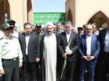 تجدید میثاق وزیر جهاد کشاورزی با شهدای شهرستان «بیجار» و دیدار با خانواده شهدا