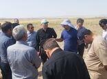 بازدید سرپرست سازمان جهاد کشاورزی آذربایجان‌غربی از شبکه‌های فرعی آبیاری و زهکشی شمال استان