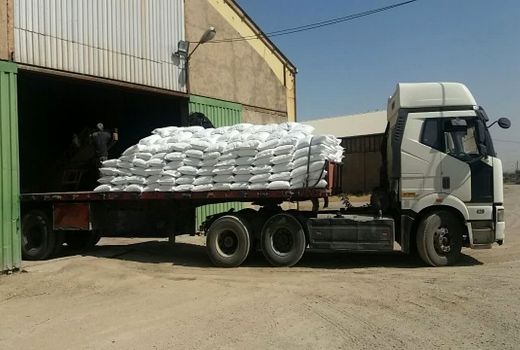 توزیع کود اوره در سطح شهرستانهای استان ایلام