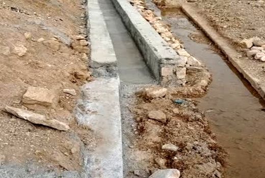 آغاز بازسازی کانال قنات دومن و نیم خرامه