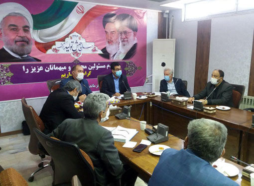  برگزاری جلسه بررسی مسائل و مشکلات پایاب سد ارسباران شهرستان کلیبر