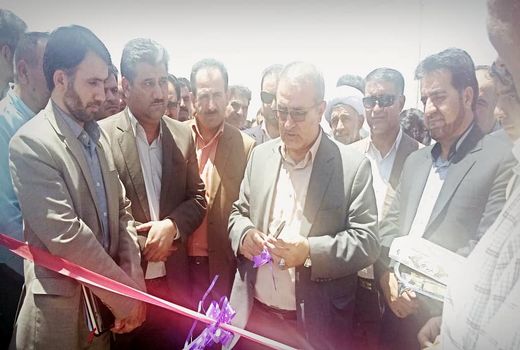 افتتاح پروژه‌های کشاورزی شهرستان کوار