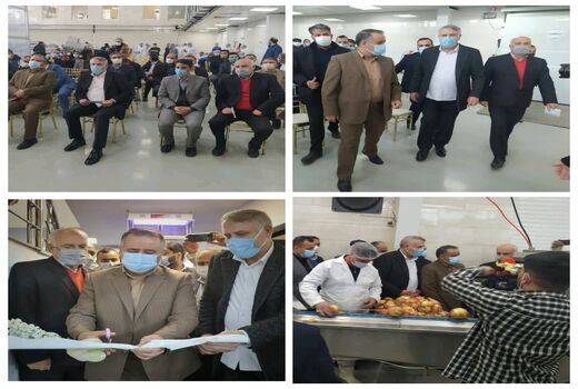 یک واحد تولید کننده مواد غذایی بسته‌بندی صادراتی در گرمسار افتتاح شد