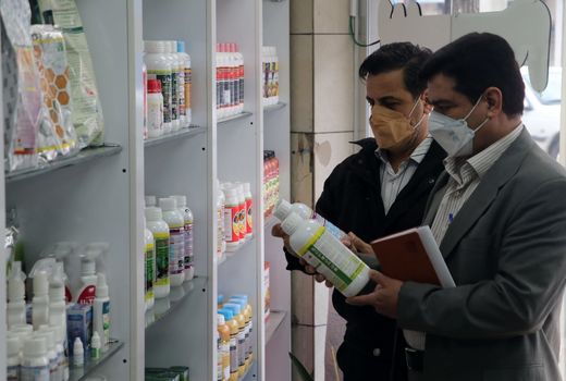 دومین مانور سراسری بازرسی و نظارت بر فروشگاه‌های توزیع آفت‌کش‌های کشاورزی در قزوین برگزار شد