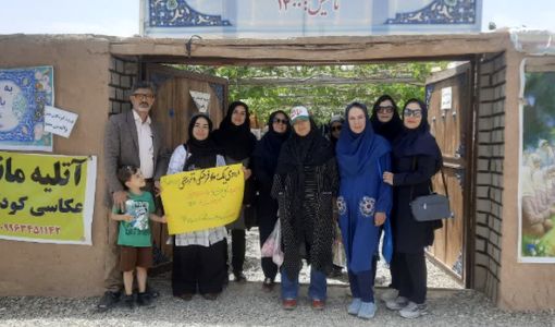 حضور بانوان سازمان جهاد کشاورزی قزوین در جشنواره گل محمدی خوزنین