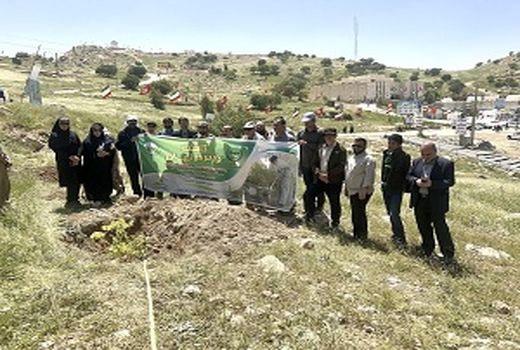 کاشت ۳۳۹۶ نهال به یاد شهدای سنگرساز بی‌سنگر