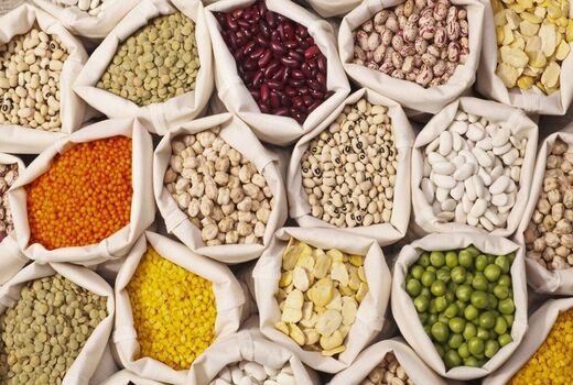 واردات 260 هزار تن حبوبات برای تنظیم بازار
