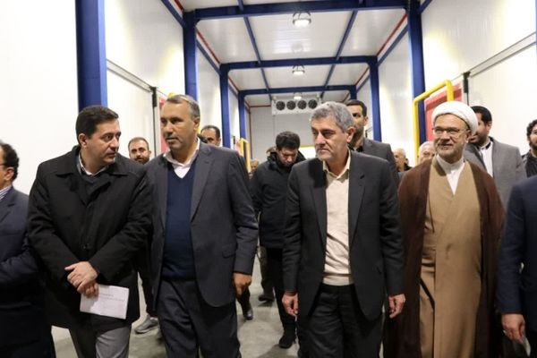 یک سردخانه نگهداری محصولات کشاورزی در جهرم افتتاح شد  