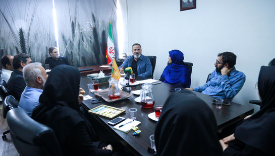 بازدید رئیس مرکز روابط عمومی وزارت جهاد کشاورزی از خبرگزاری ایانا 