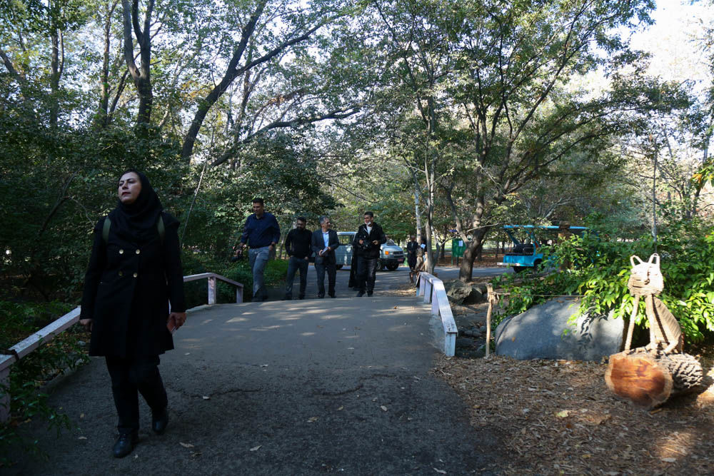 بازدید تور رسانه ای از باغ ملی گیاه شناسی ایران                   