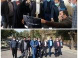 بازدید معاون امور زراعت وزارت جهاد کشاورزی از مرکز خدمات جواد آباد شهرستان ورامین