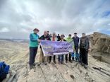 صعود موفقیت آمیز گروه کوهنوردی سازمان جهادکشاورزی آذربایجان شرقی  به قلعه جوشین ورزقان 