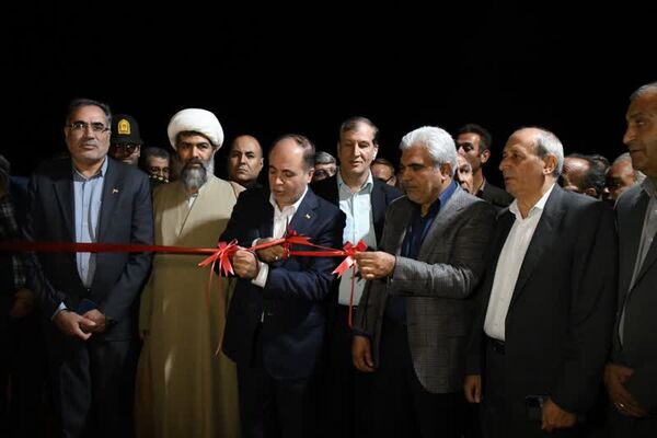 پروژه انتقال آب و آبیاری بارانی دشت یکانات مرند در سطح ۳۹۱ هکتار افتتاح شد