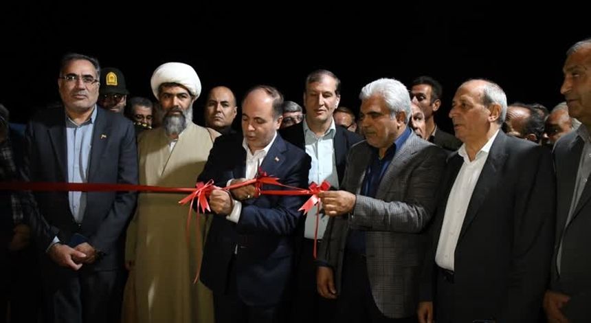 پروژه انتقال آب و آبیاری بارانی دشت یکانات مرند در سطح ۳۹۱ هکتار افتتاح شد