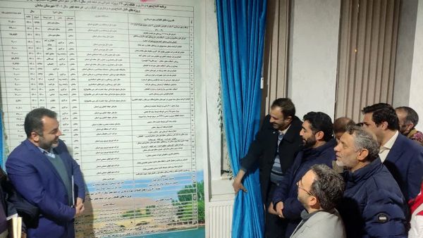 افتتاح ۳ طرح در بخش کشاورزی شهرستان سامان استان چهارمحال وبختیاری