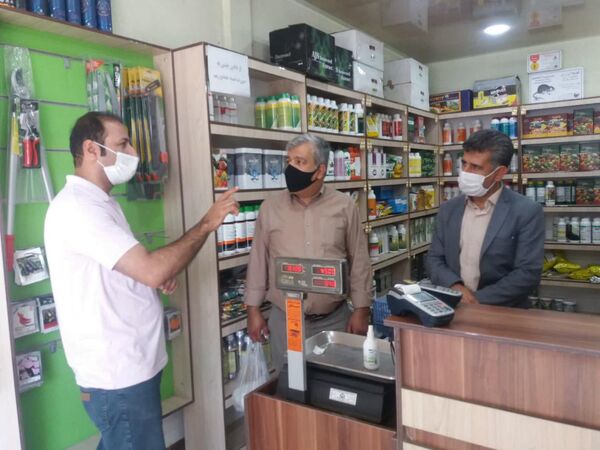 بازدید کمیته نظارت و بازرسی در شهرستان سامان