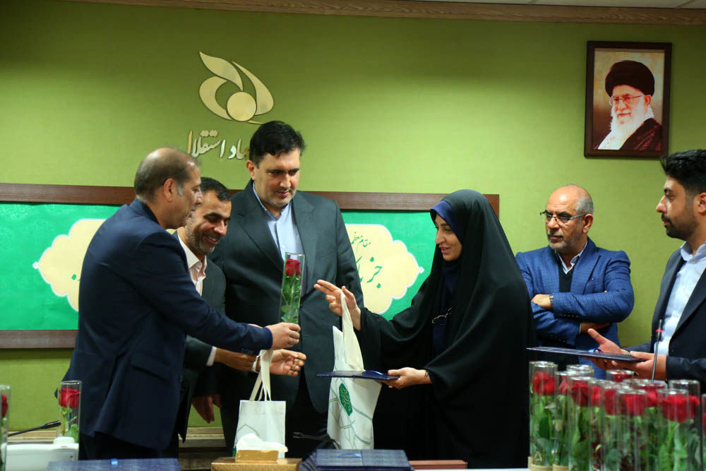 مراسم گرامیداشت روز زن در موسسه جهاد استقلال  