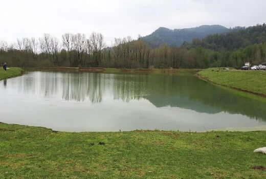 آب‌بندان روستای 