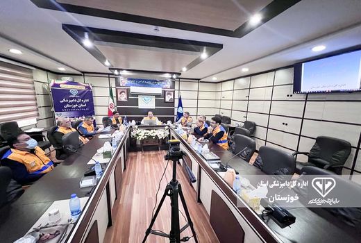 آمادگی ادارات دامپزشکی مرزی خوزستان در مقابل بیماری تب برفکی SAT-2