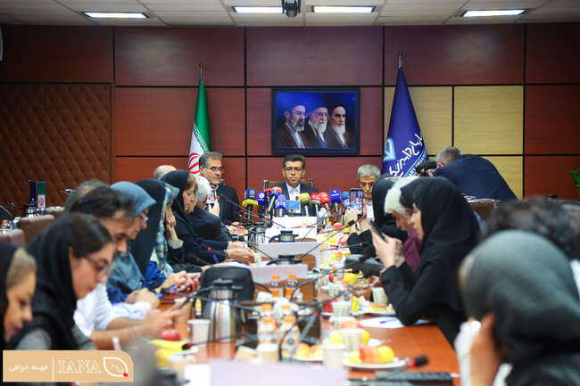 نشست خبری رئیس سازمان دامپزشکی کشور