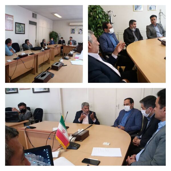 دیدار مدیر جهاد کشاورزی پردیس با رئیس اوقاف شهرستان